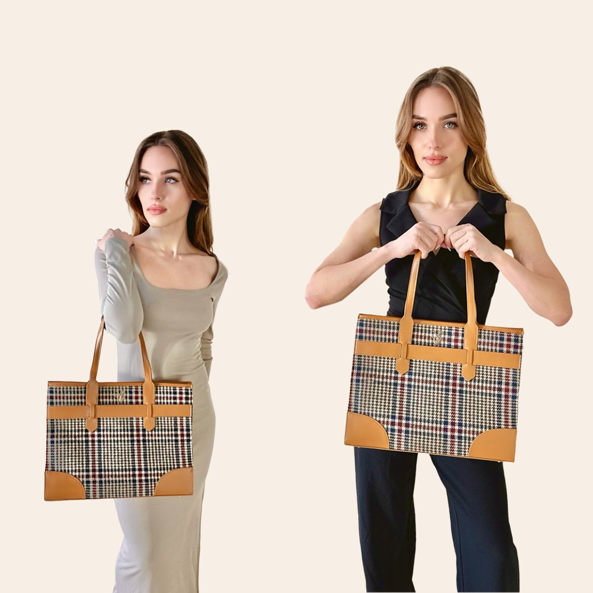 AUDRINA Chestnut Tweed