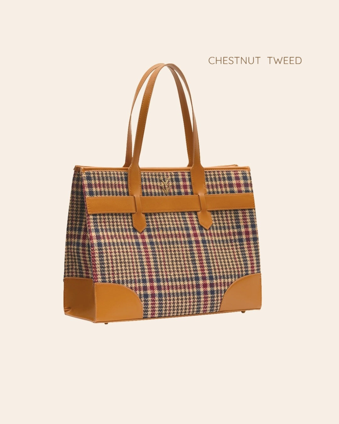 AUDRINA Chestnut Tweed