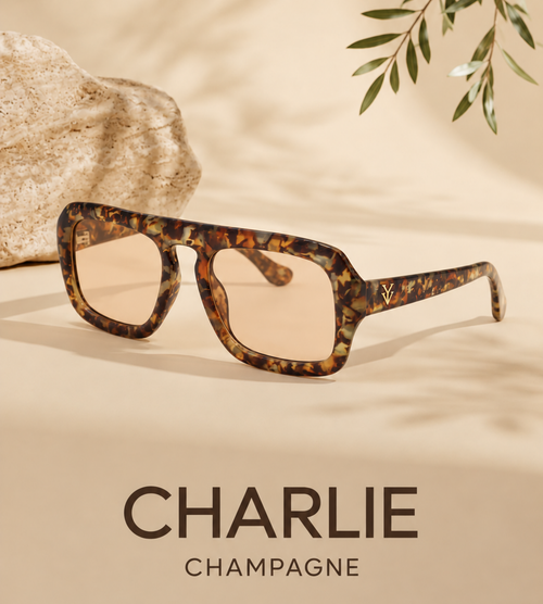 CHARLIE SUNGLASSES Color Champagne