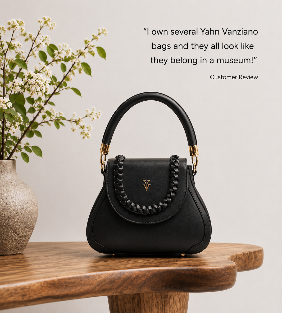 $99 COCO JEAN Black Color Handbag & FREE Sunglasses Bundle