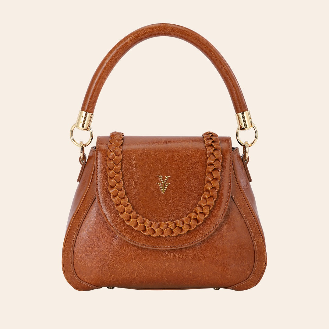 COCO JEAN Genuine Leather Designer Handbag & FREE Sunglasses Bundle