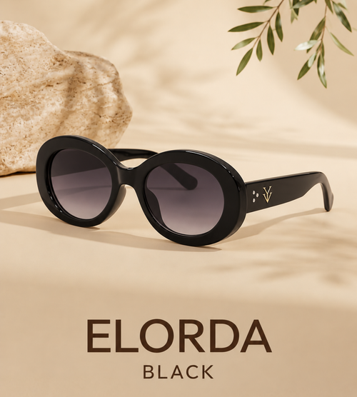 ELORDA Sunglasses Color Black
