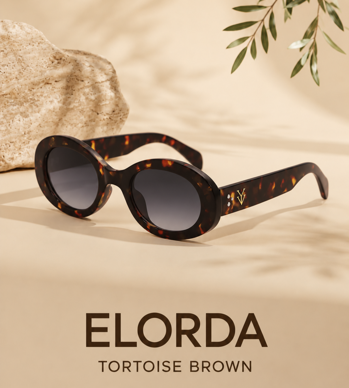 ELORDA Sunglasses Tortoise Brown