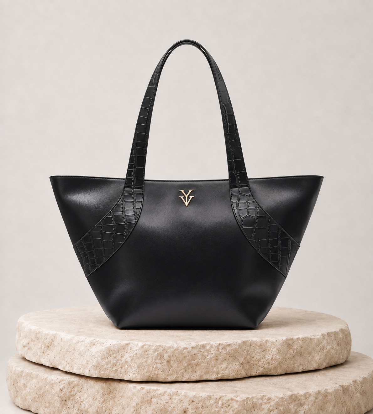 GILMA Genuine Leather Designer Tote Handbag & FREE Sunglasses Bundle