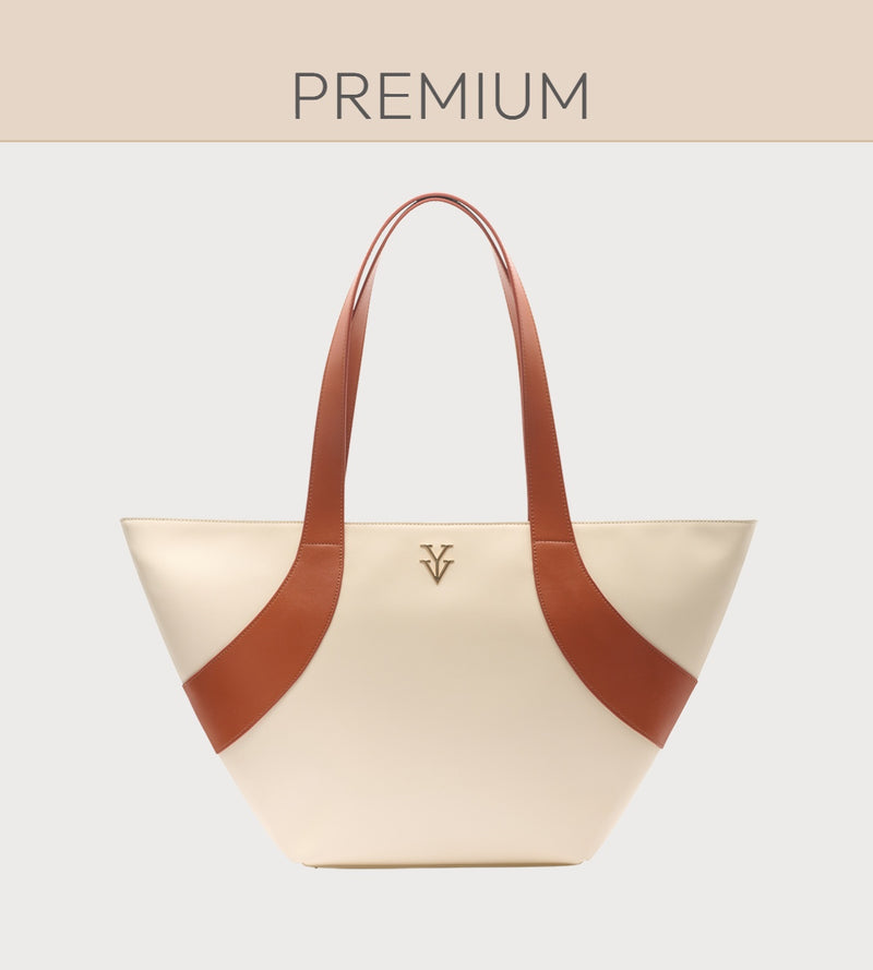 GILMA CREAM Genuine Leather Bag