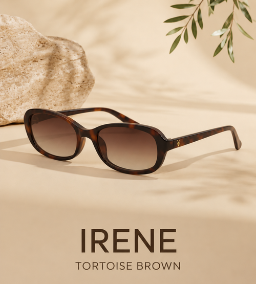IRENE Sunglasses Color Tortoise Brown
