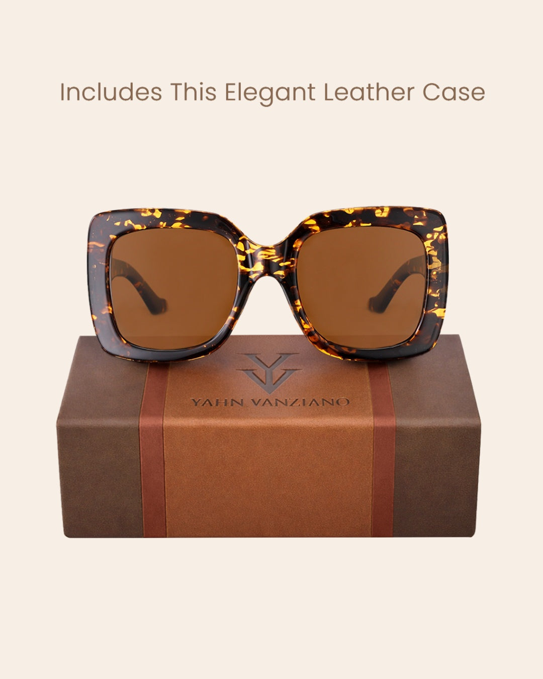 JACKIE Sunglasses Color Tortoise Brown