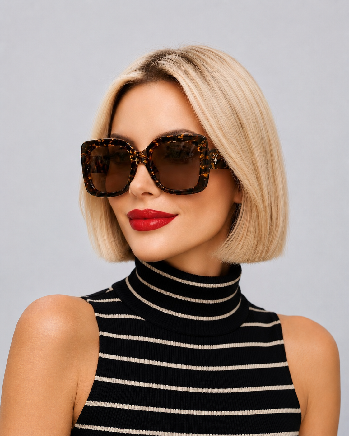 JACKIE Sunglasses Color Tortoise Brown