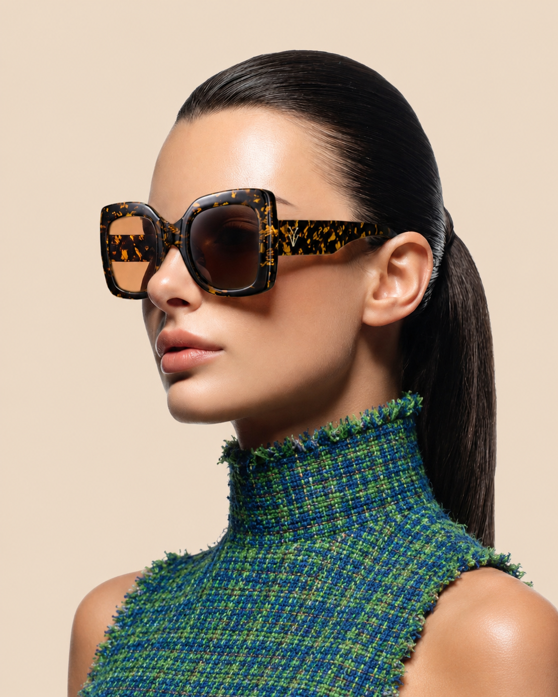JACKIE Sunglasses Color Tortoise Brown