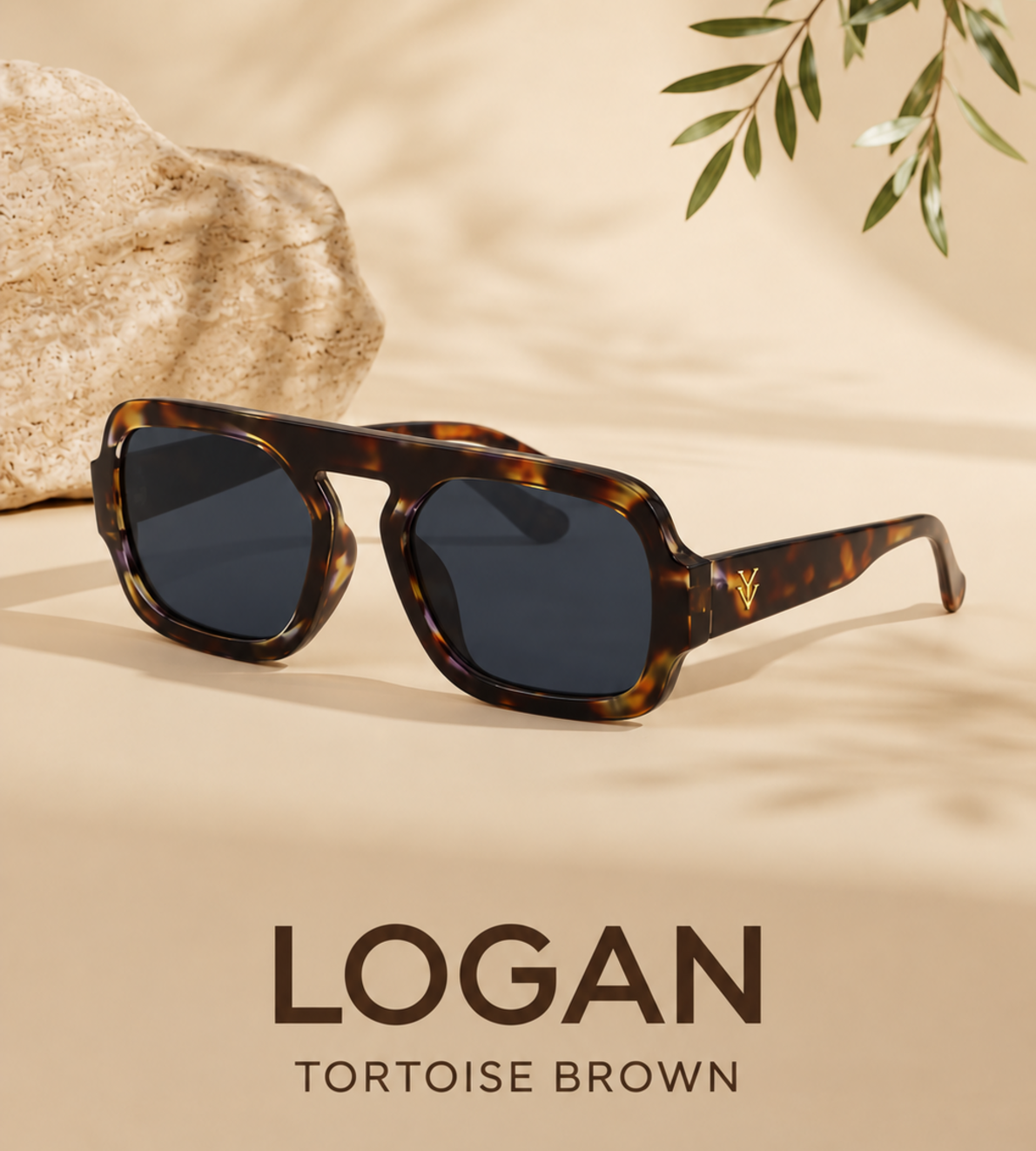 LOGAN Sunglasses Color Brown