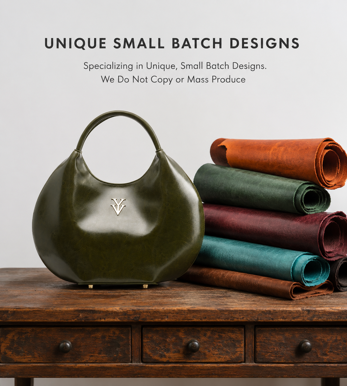 OLINA Genuine Leather Handbag & FREE Sunglasses Bundle