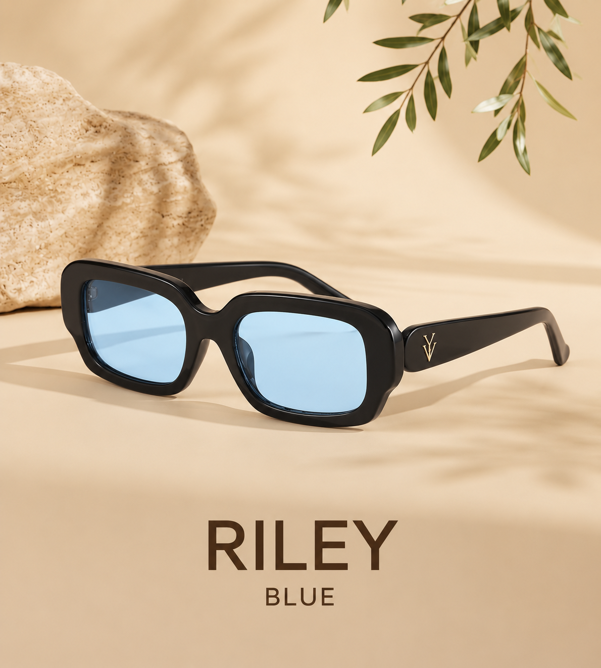 RILEY Sunglasses Color Blue