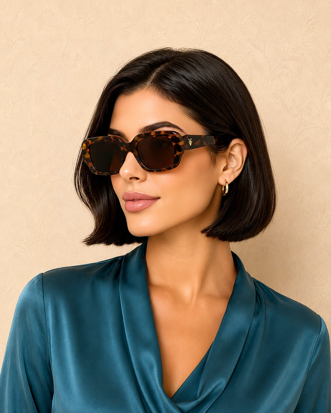 RILEY Sunglasses Color Tortoise Brown