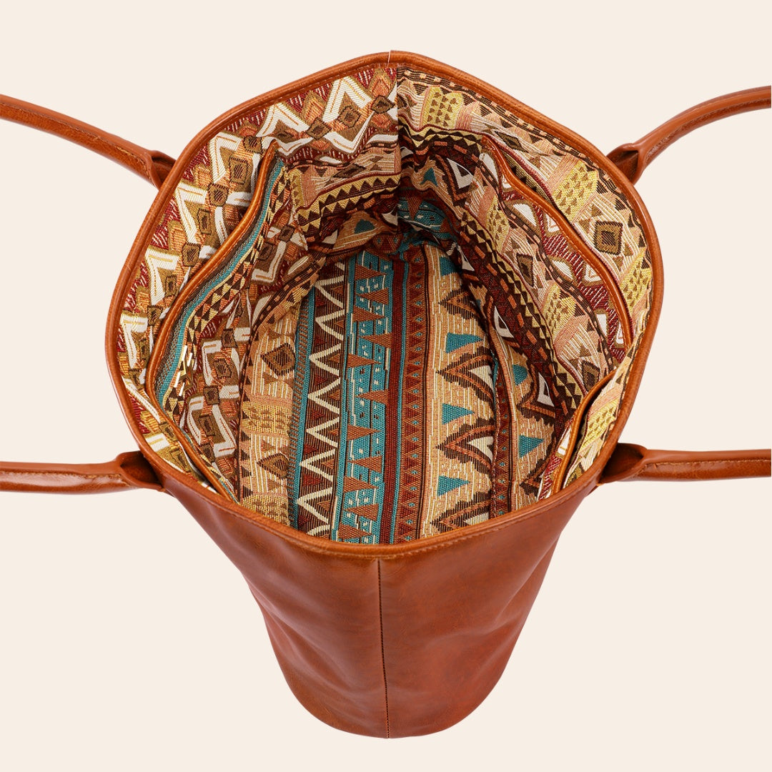 TOSCA Tan & Aztec Aqua