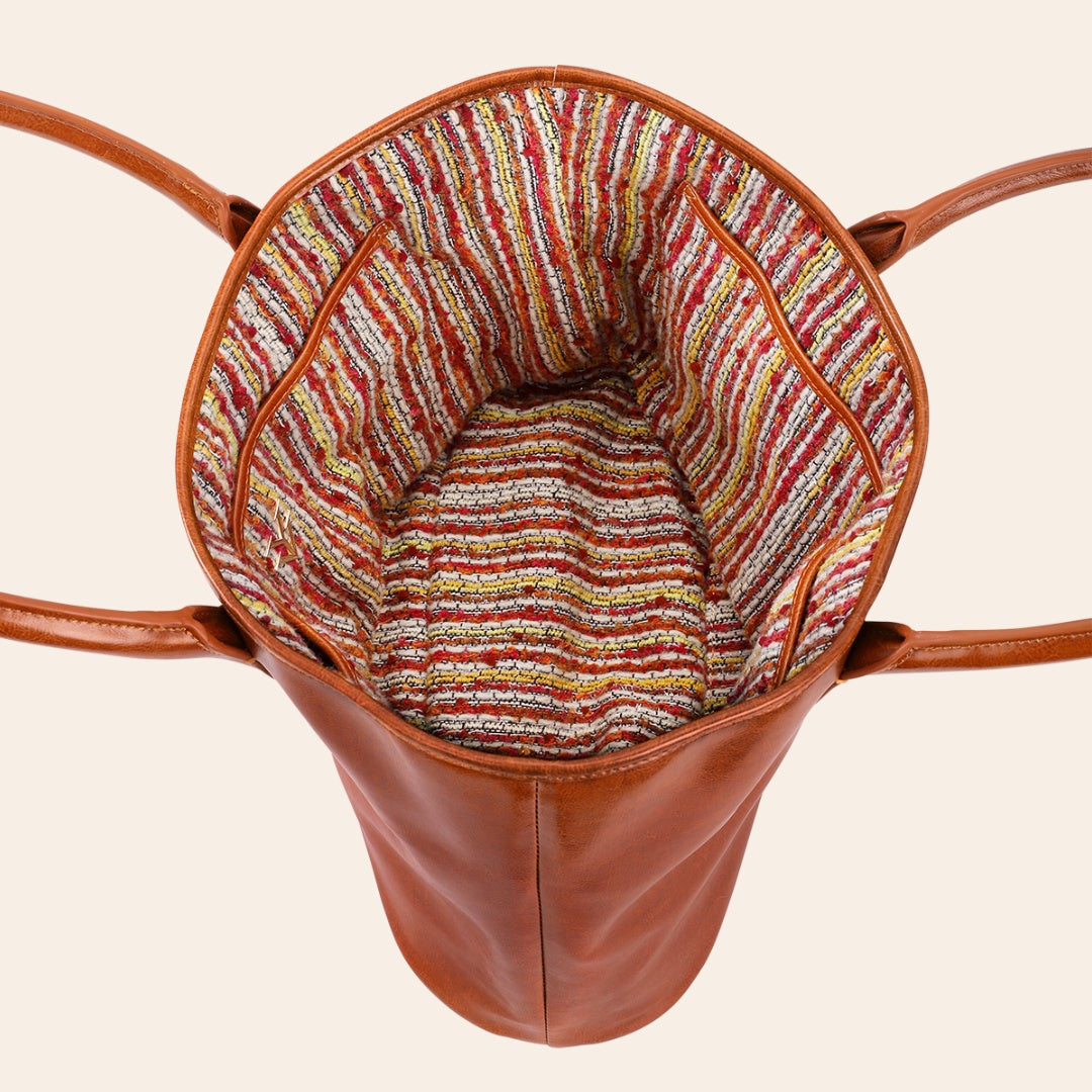 TOSCA Tan & Sunset Tweed