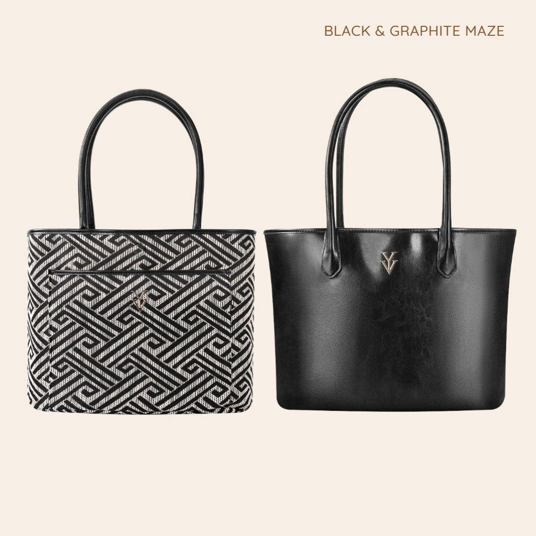 TOSCA Black & Graphite Maze