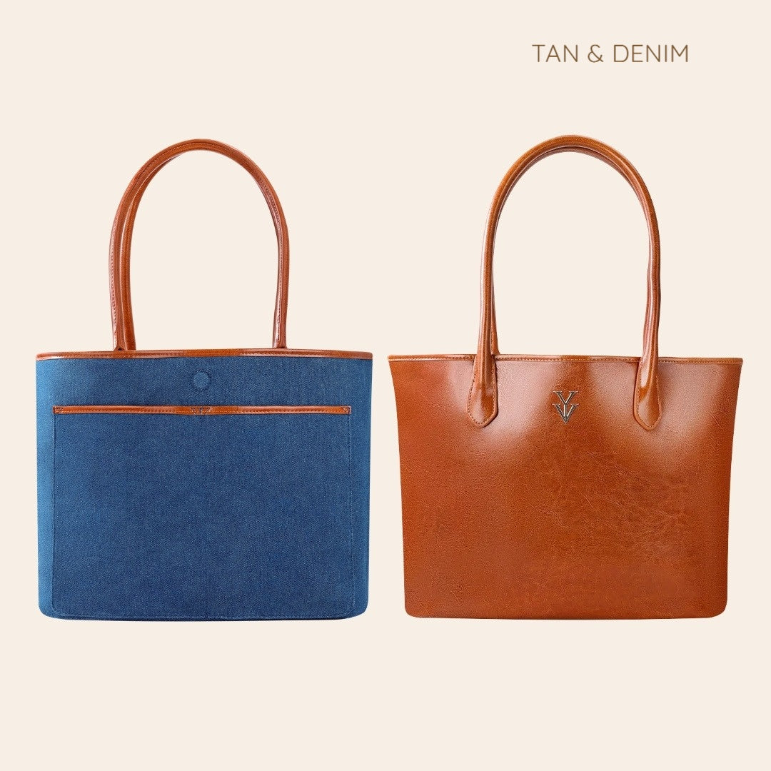 TOSCA Tan & Denim