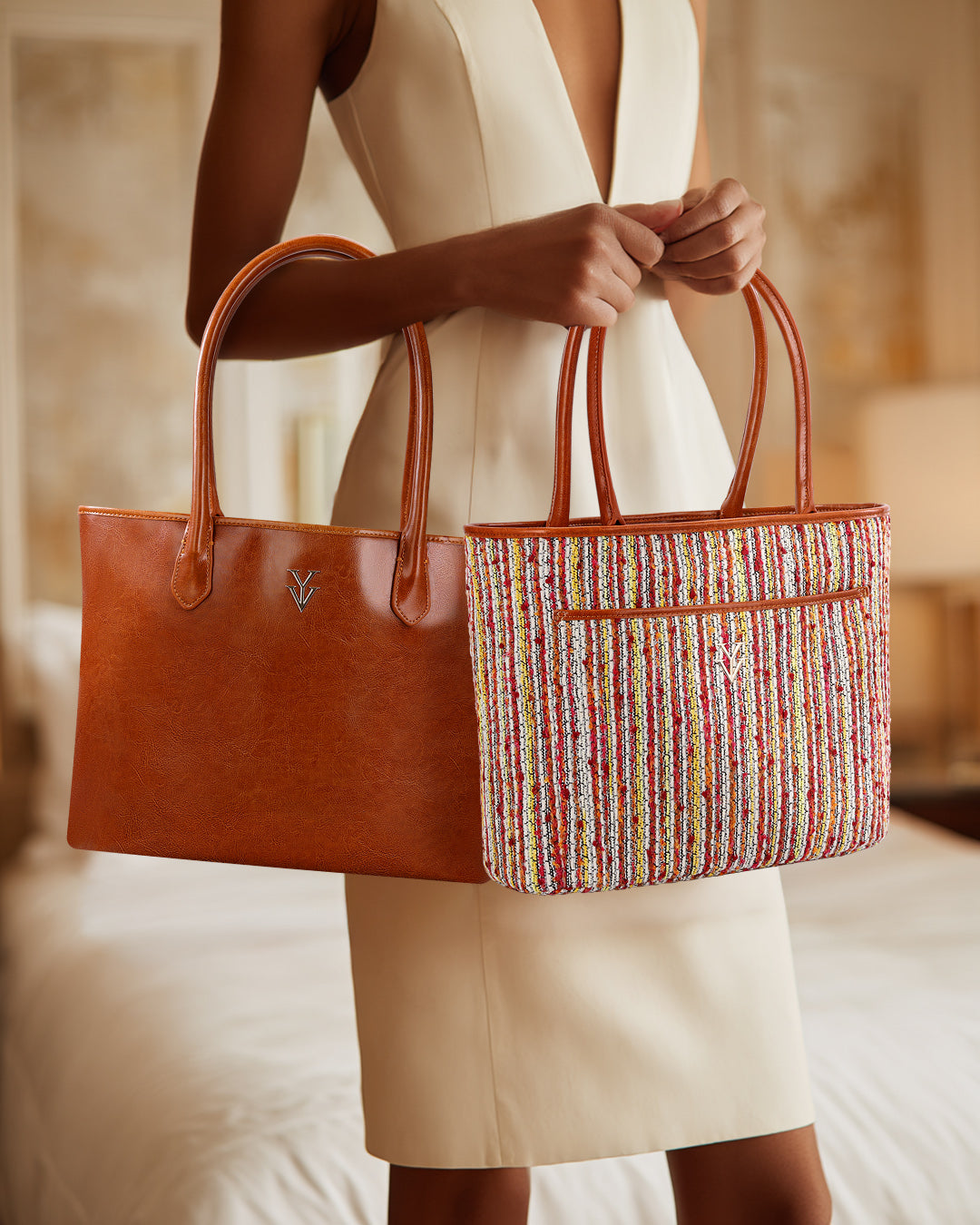 TOSCA Tan & Sunset Tweed