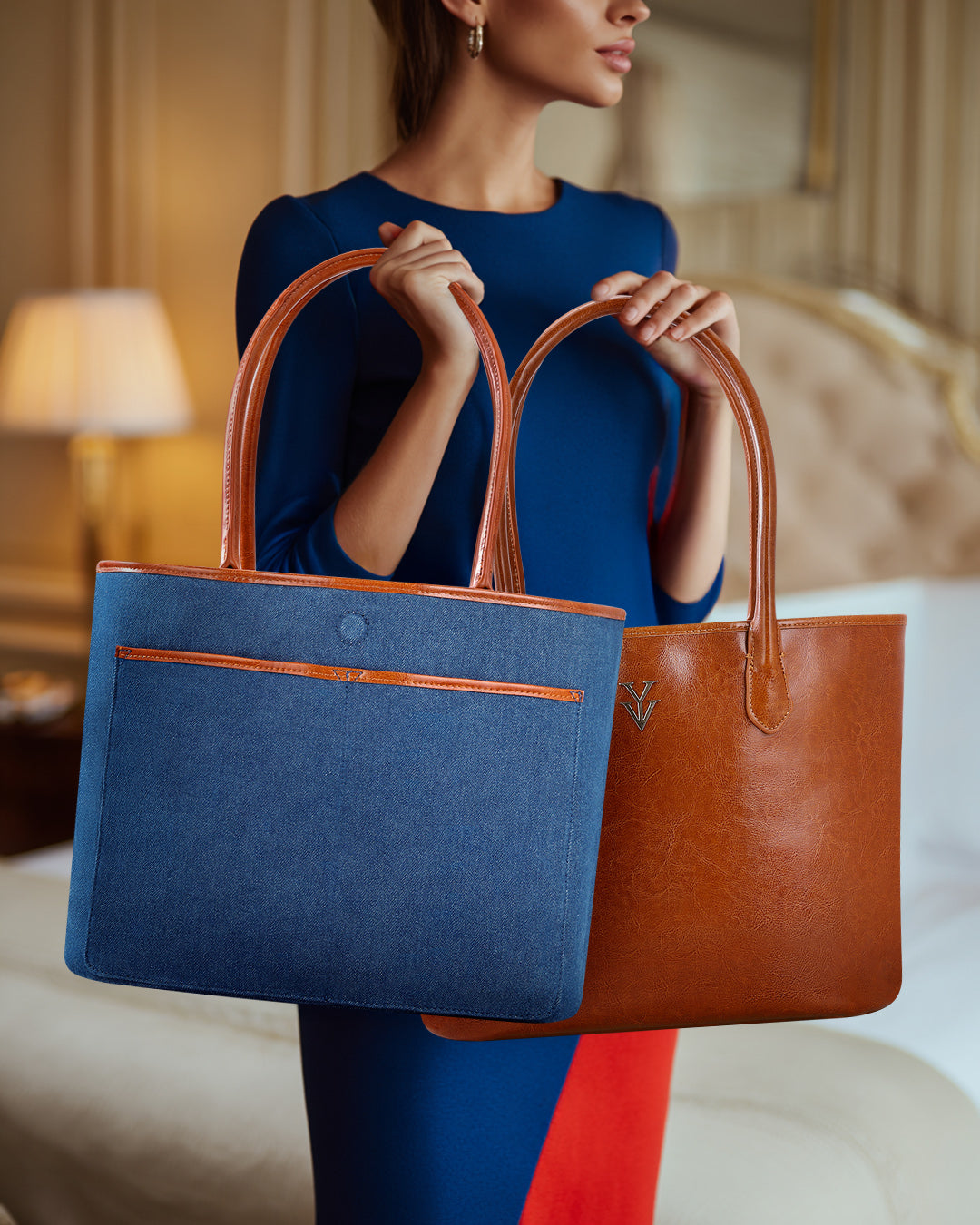 TOSCA Tan & Denim