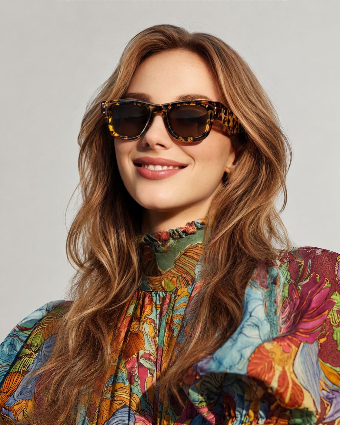 WREN Sunglasses Color Tortoise Brown
