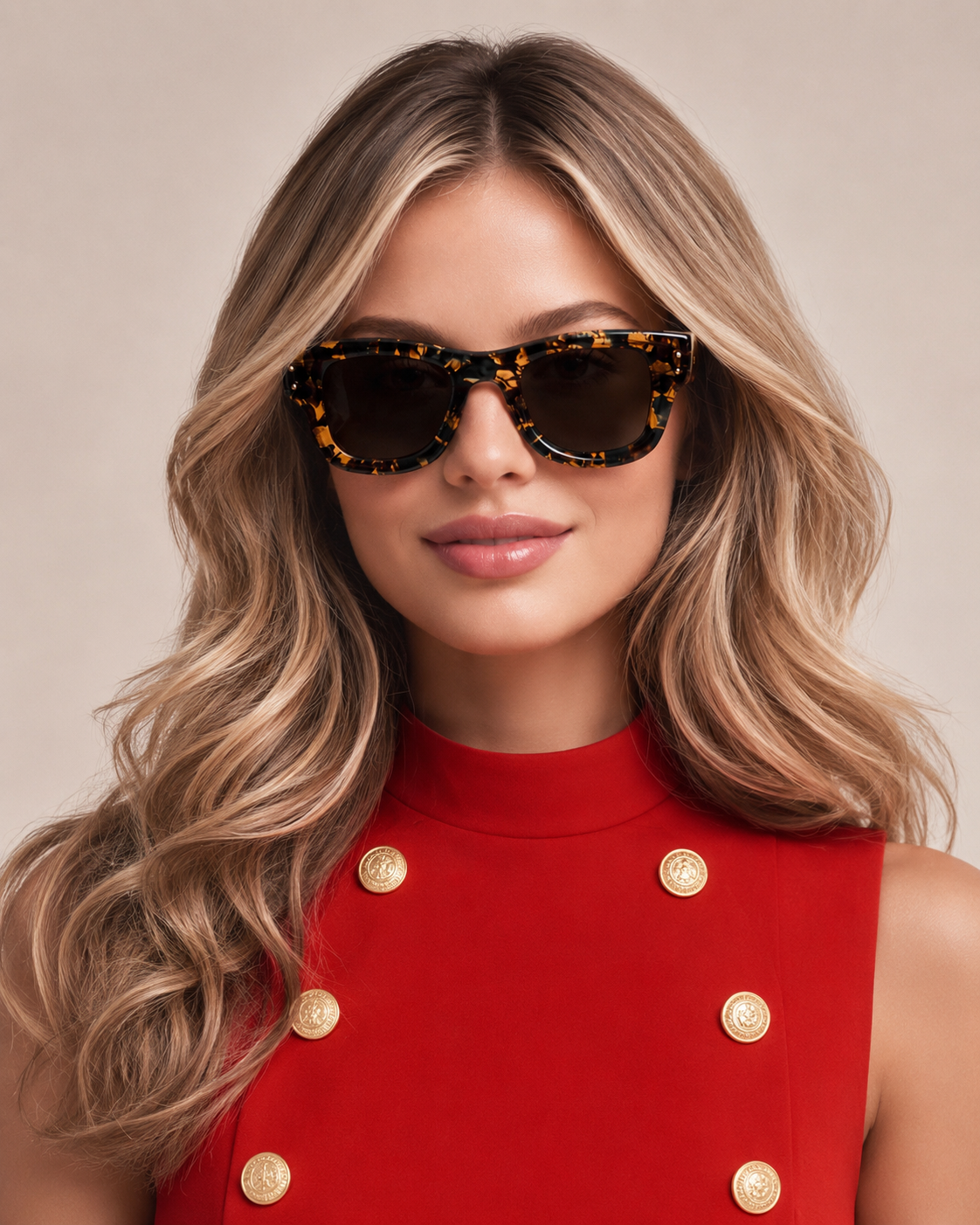 WREN Sunglasses Color Tortoise Brown