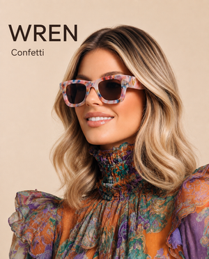 WREN Sunglasses Color Confetti