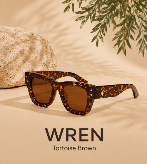 WREN Sunglasses Color Tortoise Brown